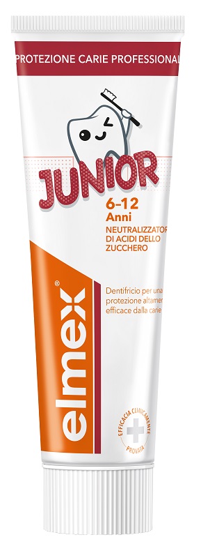 ELMEX JUNIOR PROFESSIONAL DENTIFRICIO 75 ML - Farmacia Artemisia di Montecuollo Dott. Angelo snc