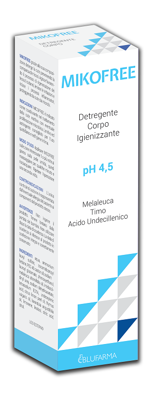 MIKOFREE DETERGENTE IGIENIZZANTE ANTIMICROBICO 300 ML - Farmacia Artemisia di Montecuollo Dott. Angelo snc
