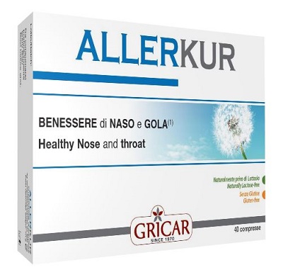 ALLERKUR 40 COMPRESSE DA 500 MG - Farmacia Artemisia di Montecuollo Dott. Angelo snc