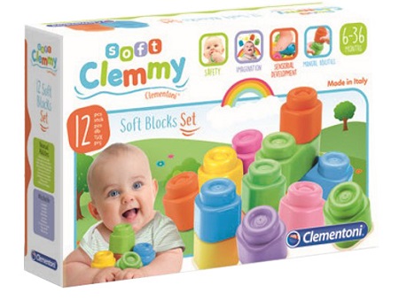 CLEMMY 12 SOFT BLOCKS SET - Farmacia Artemisia di Montecuollo Dott. Angelo snc