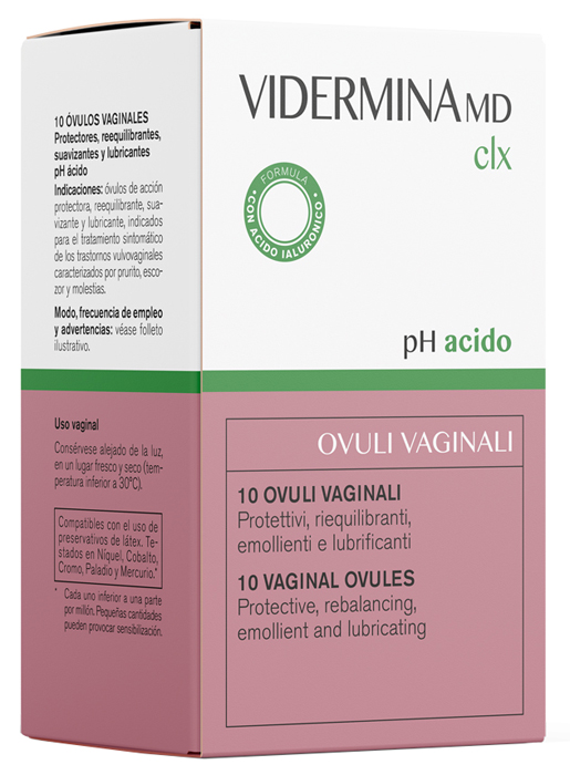VIDERMINA CLX OVULI 10 PEZZI MD - Farmacia Artemisia di Montecuollo Dott. Angelo snc
