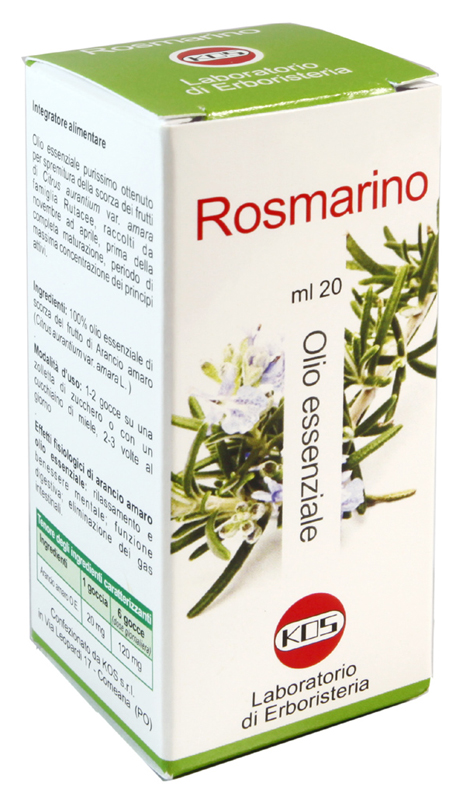 ROSMARINO OLIO ESSENZIALE 20 ML - Farmacia Artemisia di Montecuollo Dott. Angelo snc