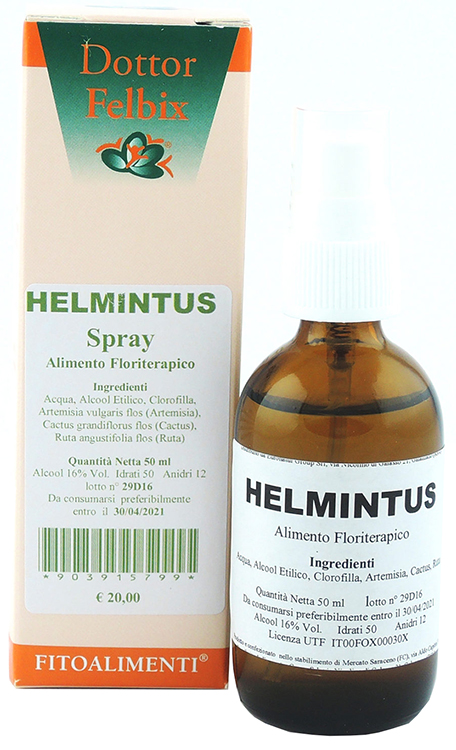 HELMINTUS SPRAY 50 ML - Farmacia Artemisia di Montecuollo Dott. Angelo snc