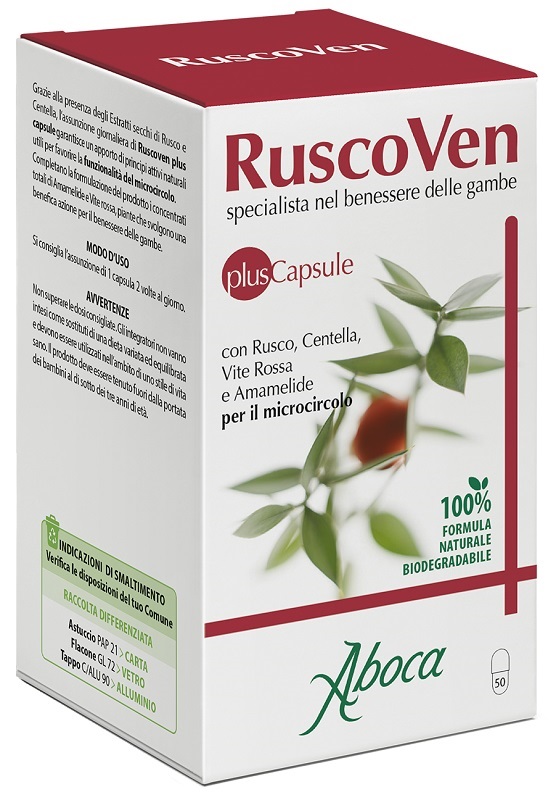 RUSCOVEN PLUS 50 CAPSULE - Farmacia Artemisia di Montecuollo Dott. Angelo snc