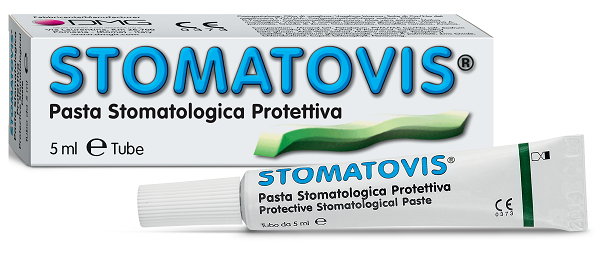 PASTA STOMATOLOGICA PROTETTIVA STOMATOVIS STOMATITI AFTOSE 5 ML - Farmacia Artemisia di Montecuollo Dott. Angelo snc