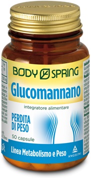 BODY SPRING GLUCOMANNANO 50 CAPSULE - Farmacia Artemisia di Montecuollo Dott. Angelo snc