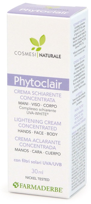 PHYTO CLAIR CREMA SCHIARENTE CONCENTRATA 30 ML - Farmacia Artemisia di Montecuollo Dott. Angelo snc
