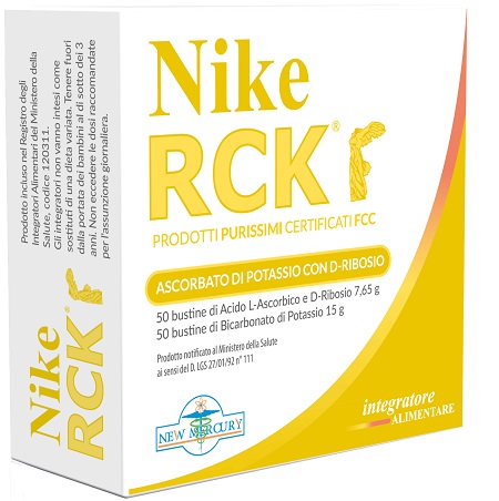 NIKE RCK ASCORBATO POTASSIO + RIBOSIO 100 BUSTINE 22,65 G - Farmacia Artemisia di Montecuollo Dott. Angelo snc