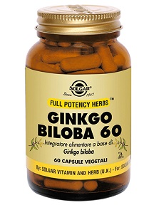 GINKGO BILOBA 60 60 CAPSULE VEGETALI - Farmacia Artemisia di Montecuollo Dott. Angelo snc