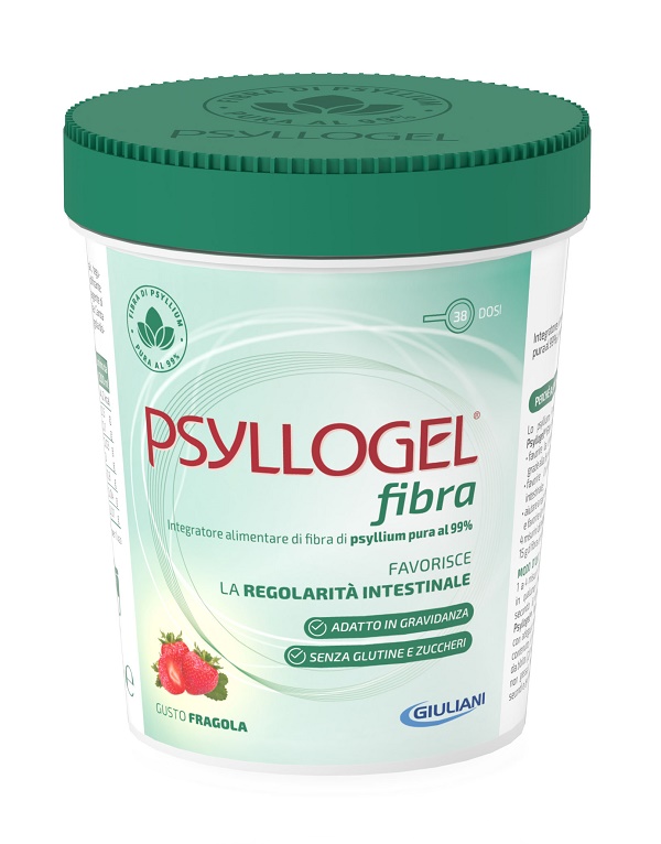 PSYLLOGEL FIBRA FRAGOLA VASO 170 G - Farmacia Artemisia di Montecuollo Dott. Angelo snc