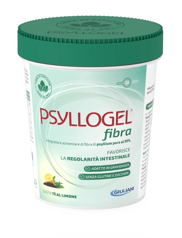 PSYLLOGEL FIBRA TE LIMONE VASO 170 G - Farmacia Artemisia di Montecuollo Dott. Angelo snc