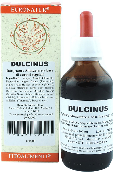 DULCINUS GOCCE 100 ML - Farmacia Artemisia di Montecuollo Dott. Angelo snc