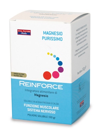 REINFORCE MAGNESIO PURISSIMO 150 G - Farmacia Artemisia di Montecuollo Dott. Angelo snc
