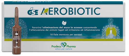 GSE AEROBIOTIC 10 FIALE DA 5 ML - Farmacia Artemisia di Montecuollo Dott. Angelo snc