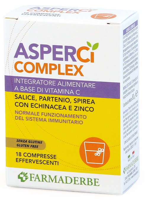 ASPER CI COMPLEX 18 COMPRESSE EFFERVESCENTI - Farmacia Artemisia di Montecuollo Dott. Angelo snc