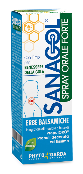 SANAGOL SPRAY FORTE ERBE BALSAMICHE 20 ML - Farmacia Artemisia di Montecuollo Dott. Angelo snc