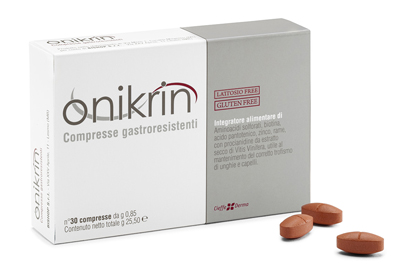 ONIKRIN 30 COMPRESSE - Farmacia Artemisia di Montecuollo Dott. Angelo snc