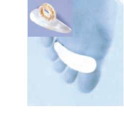 SUPPORTO DITA A MARTELLO OPPO MISURA SMALL. PREVIENE CALLOSITA' E DITA A MARTELLO. SUPPORTO INDICATO PER STIRARE LE DITA DEL PIEDE CONTRATTE. UTILE PER RIDURRE IL DOLORE - Farmacia Artemisia di Montecuollo Dott. Angelo snc