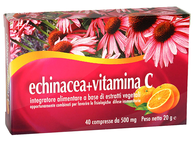 ECHINACEA + VITAMINA C 40 COMPRESSE - Farmacia Artemisia di Montecuollo Dott. Angelo snc