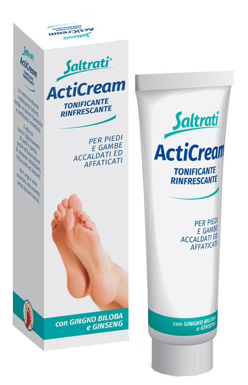 SALTRATI ACTICREAM TONIFICANTE RINFRESCANTE PER PIEDI E GAMBE 100 ML - Farmacia Artemisia di Montecuollo Dott. Angelo snc