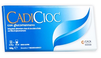 CADICIOC TAVOLETTA LATTE CON GLUCOMANNANO 100 G - Farmacia Artemisia di Montecuollo Dott. Angelo snc