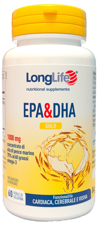 LONGLIFE EPA DHA GOLD 60 PERLE - Farmacia Artemisia di Montecuollo Dott. Angelo snc