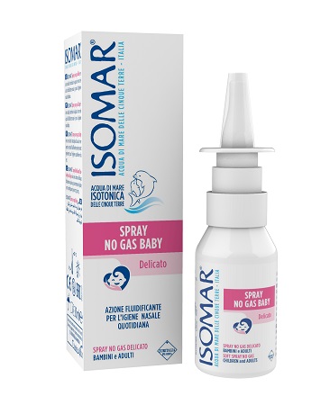 ISOMAR SOLUZIONE ACQUA MARE BABY SPRAY NO GAS 30ML - Farmacia Artemisia di Montecuollo Dott. Angelo snc