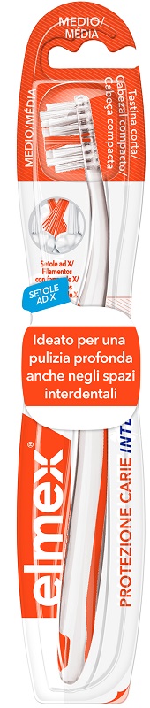 ELMEX INTERX SPAZZOLINO PROTEZIONE CARIE TESTINA CORTA - Farmacia Artemisia di Montecuollo Dott. Angelo snc