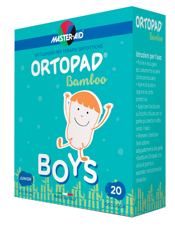 CEROTTO OCULARE PER ORTOTTICA ORTOPAD BOYS M 5,4X7,6 20 PEZZI - Farmacia Artemisia di Montecuollo Dott. Angelo snc
