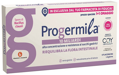 PROGERMILA 10 MILIARDI 6 FLACONCINI 10 ML - Farmacia Artemisia di Montecuollo Dott. Angelo snc