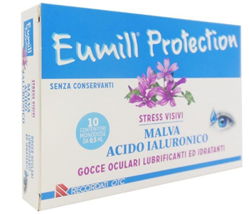 EUMILL PROTECTION GOCCE OCULARI 10 FLACONCINI MONODOSE 0,5 ML - Farmacia Artemisia di Montecuollo Dott. Angelo snc