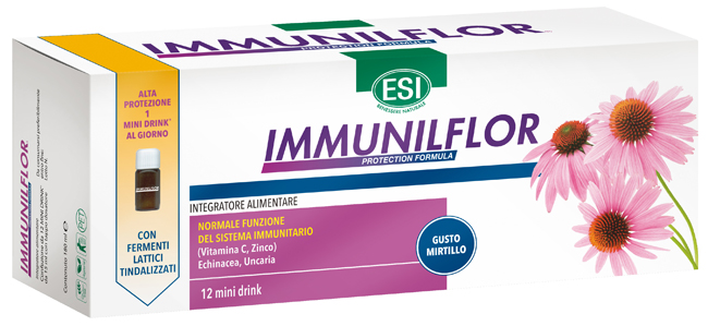 ESI IMMUNILFLOR MINI DRINK 12 MINI DRINK - Farmacia Artemisia di Montecuollo Dott. Angelo snc