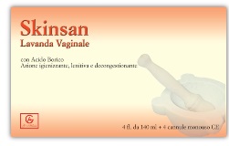 SKINSAN LAVANDA VAGINALE 4 FLACONI 140 ML + 4 CANNULE VAGINALI MONOUSO IN BLISTER - Farmacia Artemisia di Montecuollo Dott. Angelo snc