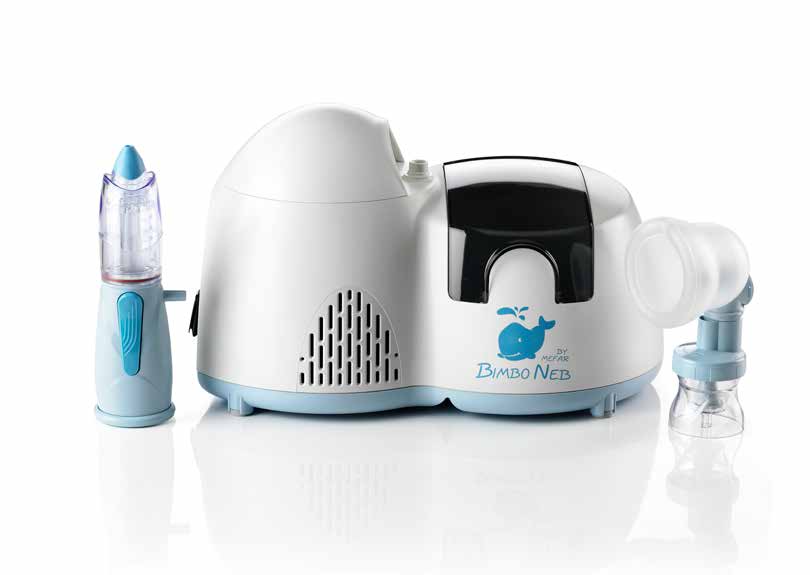 AEROSOL SISTEMA A 2 FUNZIONI BIMBONEB COLORE BIANCO ARTICOLO 400150 - Farmacia Artemisia di Montecuollo Dott. Angelo snc