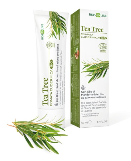 BIOSLINE TEA TREE POMATA EUDERMICA CERT ECOCERT 50 ML - Farmacia Artemisia di Montecuollo Dott. Angelo snc