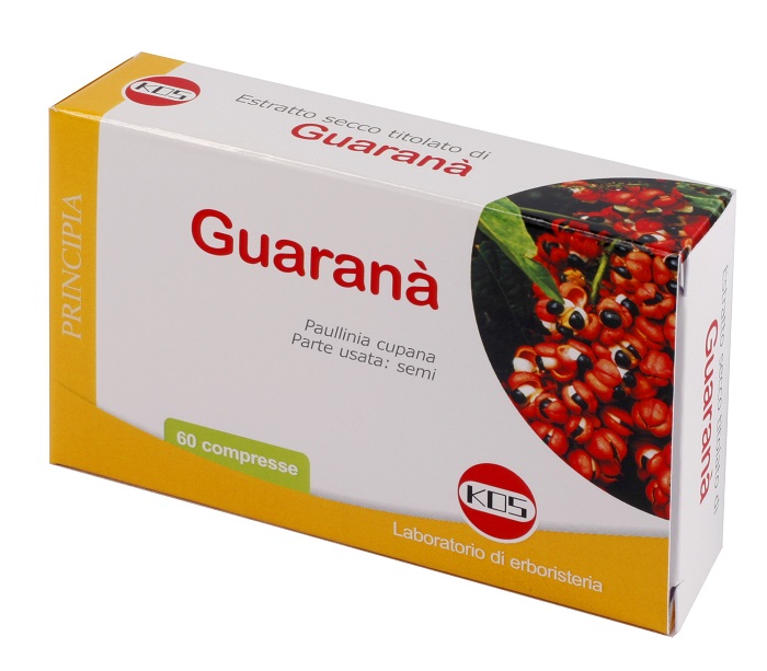 GUARANA' ESTRATTO SECCO 60 COMPRESSE - Farmacia Artemisia di Montecuollo Dott. Angelo snc