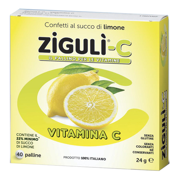ZIGULI C LIMONE 40 CONFETTI 24 G - Farmacia Artemisia di Montecuollo Dott. Angelo snc