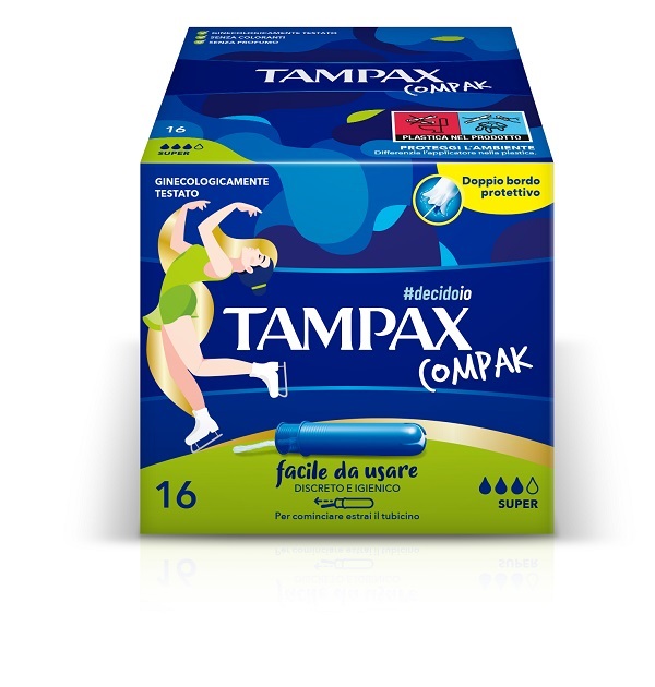 TAMPAX COMPAK SUPER 16 PEZZI - Farmacia Artemisia di Montecuollo Dott. Angelo snc