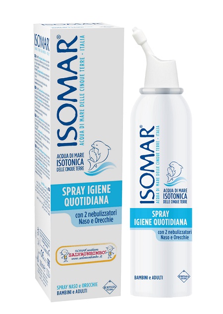 SOLUZIONE ACQUA DI MARE ISOMAR SPRAY IGIENE QUOTIDIANA 100 ML - Farmacia Artemisia di Montecuollo Dott. Angelo snc