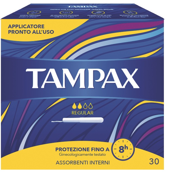 TAMPAX BLUE BOX REGULAR 30 PEZZI - Farmacia Artemisia di Montecuollo Dott. Angelo snc
