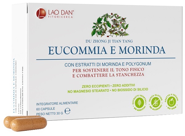 EUCOMMIA MORINDA 60 CAPSULE - Farmacia Artemisia di Montecuollo Dott. Angelo snc
