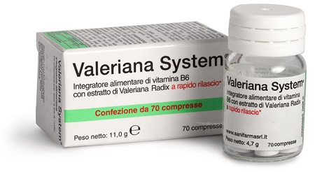 VALERIANA SYSTEM 70 COMPRESSE - Farmacia Artemisia di Montecuollo Dott. Angelo snc