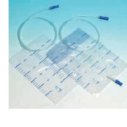 SACCA RACCOLTA URINA DA LETTO IN PVC NON STERILE VOLUME 2 LITRI TUBO LUNGHEZZA 90 CM CON SCARICO E VALVOLA ANTIREFLUSSO 30 PEZZI - Farmacia Artemisia di Montecuollo Dott. Angelo snc