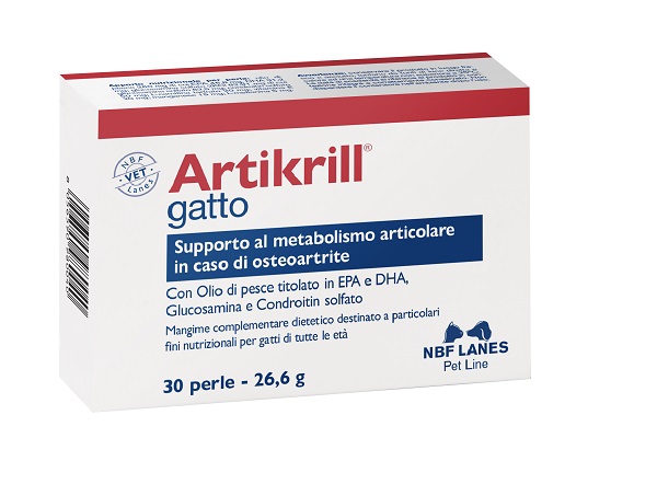 ARTIKRILL GATTO BLISTER 30 PERLE - Farmacia Artemisia di Montecuollo Dott. Angelo snc