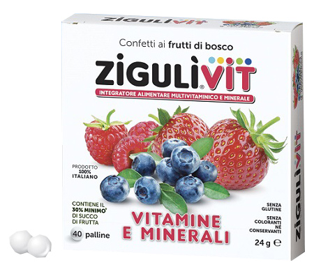 ZIGULI VIT FRUTTIBOSCO 40 CONFETTI - Farmacia Artemisia di Montecuollo Dott. Angelo snc