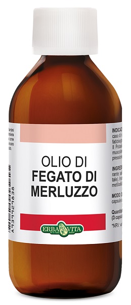 OLIO FEGATO MERLUZZO 100 ML - Farmacia Artemisia di Montecuollo Dott. Angelo snc