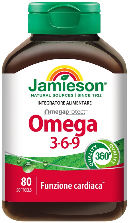 JAMIESON OMEGA 3-6-9 80 SOFTGELS - Farmacia Artemisia di Montecuollo Dott. Angelo snc
