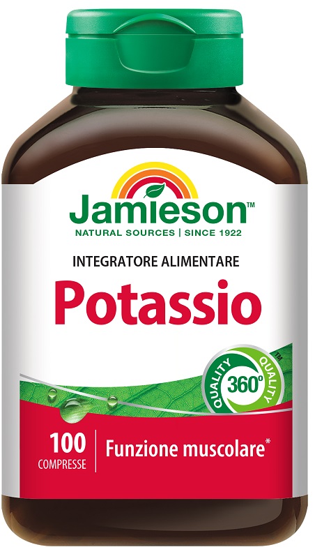 JAMIESON POTASSIO 100 COMPRESSE - Farmacia Artemisia di Montecuollo Dott. Angelo snc