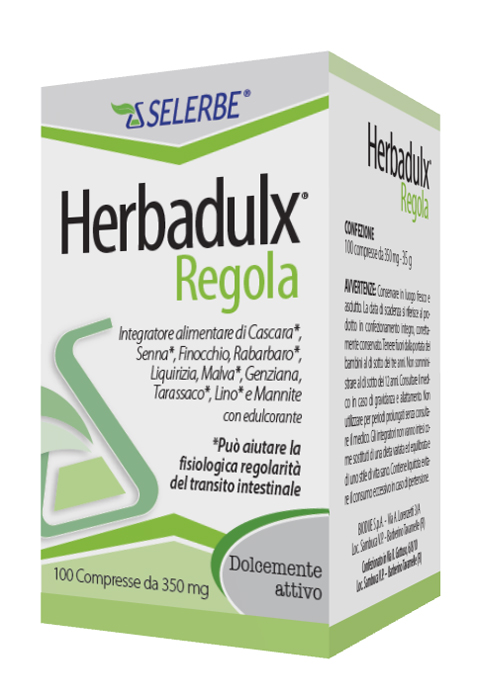 HERBADULX REGOLA 100 COMPRESSE - Farmacia Artemisia di Montecuollo Dott. Angelo snc