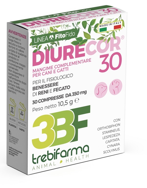 DIURECOR BLISTER 30 COMPRESSE - Farmacia Artemisia di Montecuollo Dott. Angelo snc